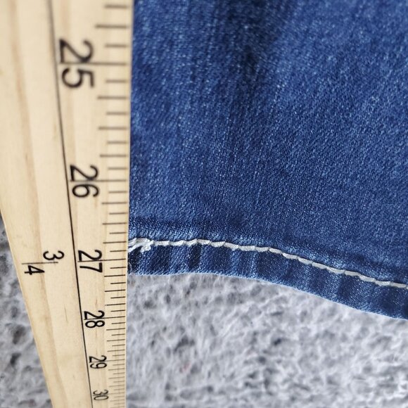 Rock & Roll Denim Jeans Mens 34x30 Blue Pistol Straight Regular Denim - Picture 8 of 14